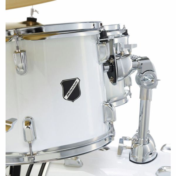 Millenium Focus 18 Drum Set White
