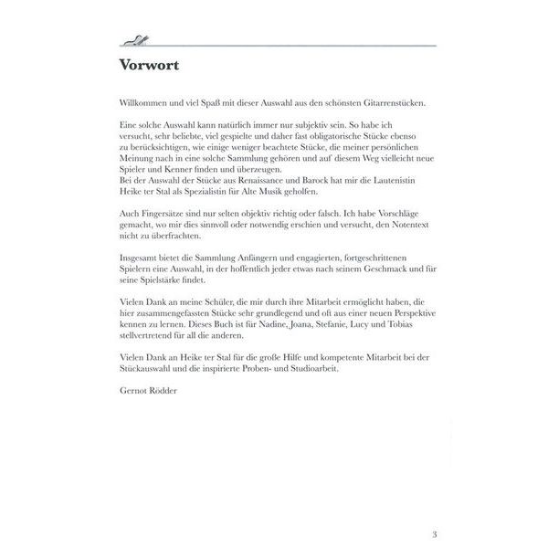 Voggenreiter Schönste Stücke Konzertgitarre