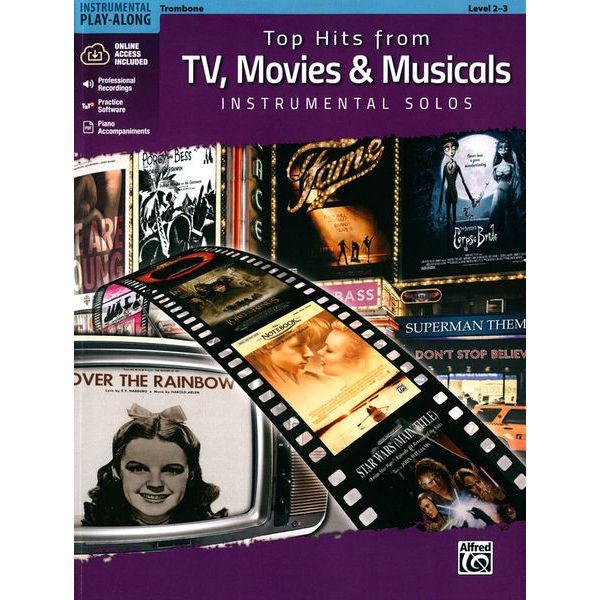Alfred Music Publishing Top Hits from TV Trombone