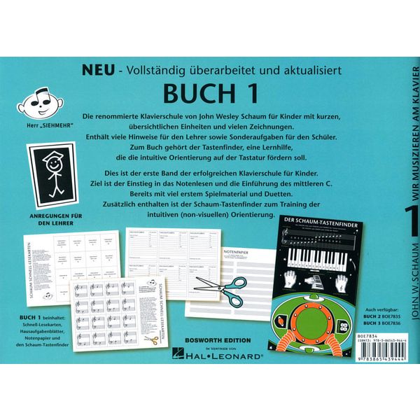 Bosworth Wir musizieren am Klavier 1