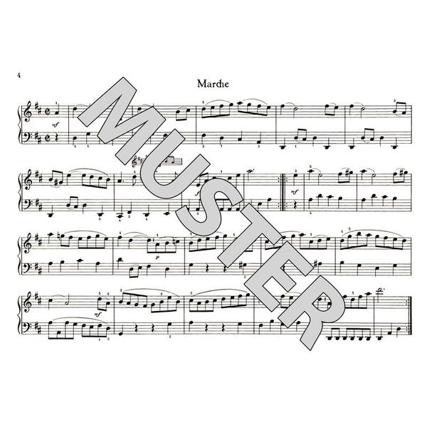 Schott Bach Notenbüchlein