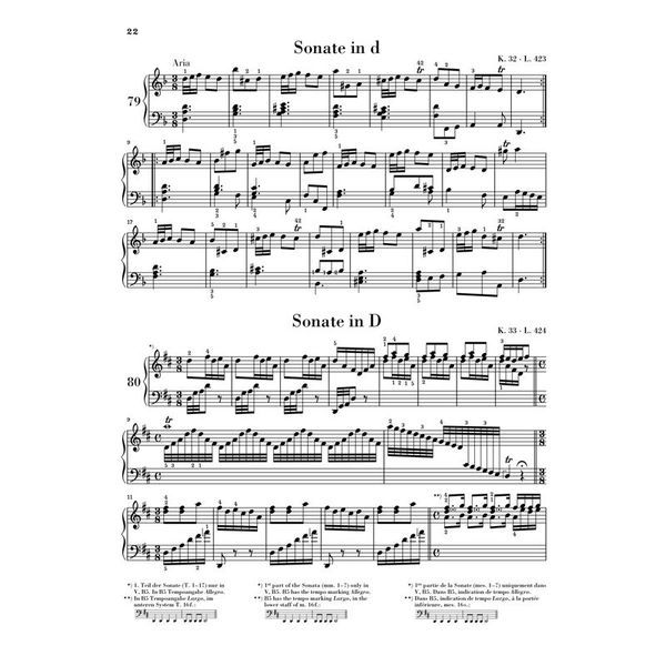 Henle Verlag Scarlatti Klaviersonaten IV