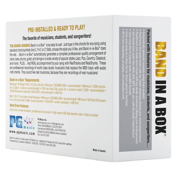 PG Music Band-in-a-Box UltraPAK PC