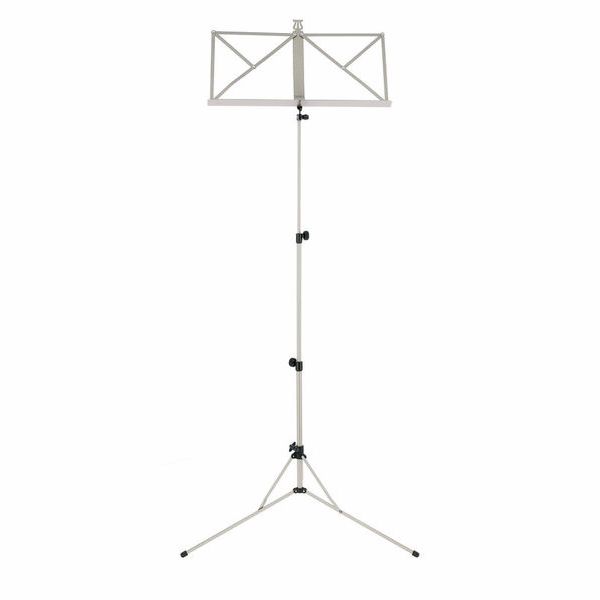 K&M 101 Music Stand Nickel Colored