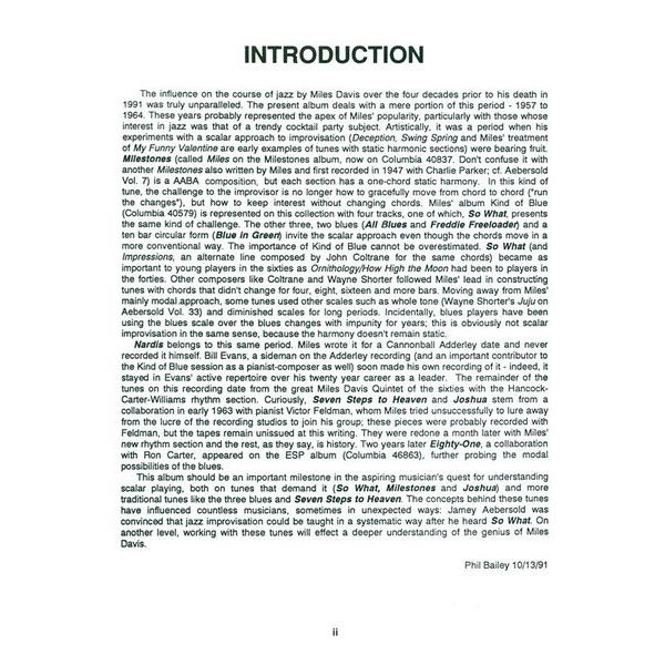 Jamey Aebersold Magic Of Miles Davis