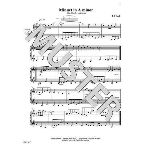 Music Minus One Bach Inventions Trumpet