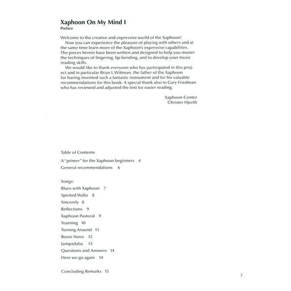 Matthias Kraft Verlag Xaphoon On My Mind