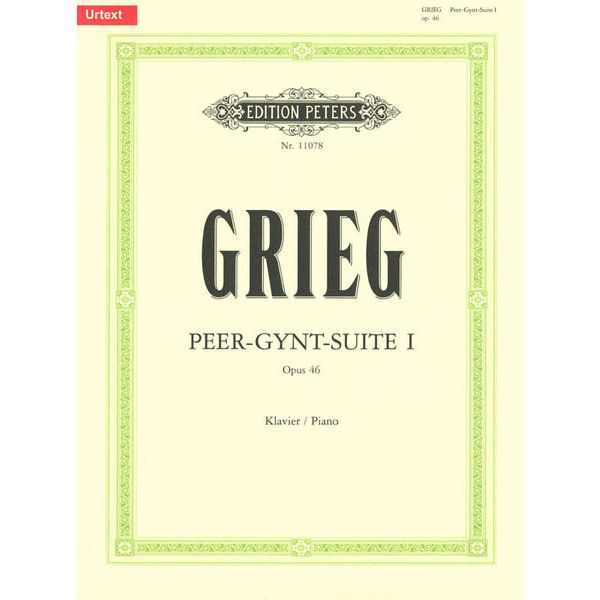 Edition Peters Grieg Peer-Gynt-Suite 1