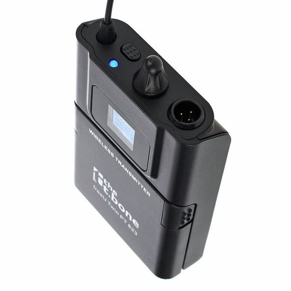 the t.bone freeU Twin PT 823 Bodypack