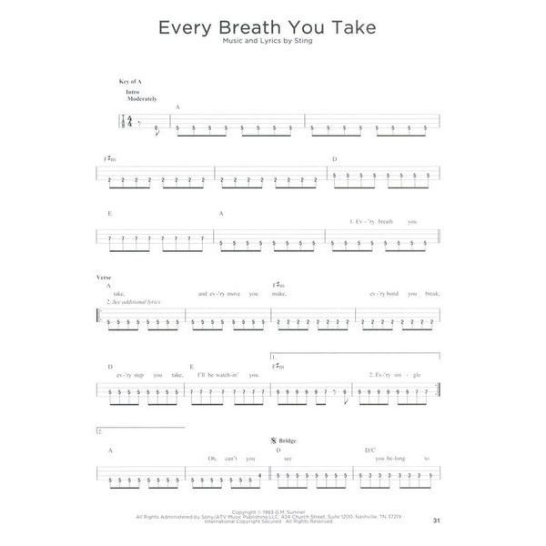 Hal Leonard Simple Songs for Bass