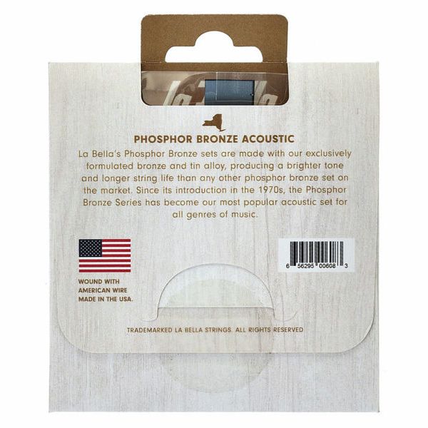 La Bella 7GPS Phosphor Bronze L