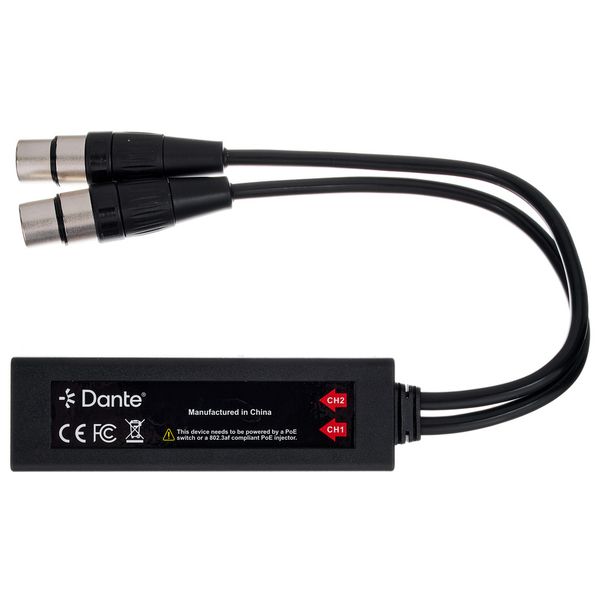 Tight AV Dante 2-channel Input Adapter