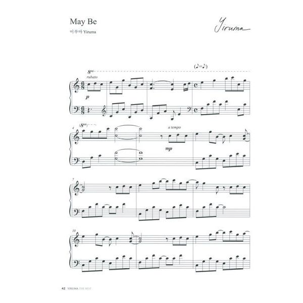 Volonte & Co The Best of Yiruma Easy Piano