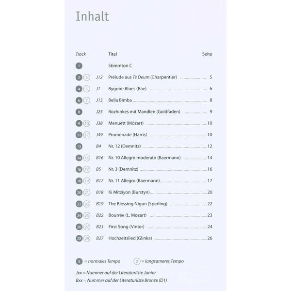 De Haske Starke Töne Klarinette