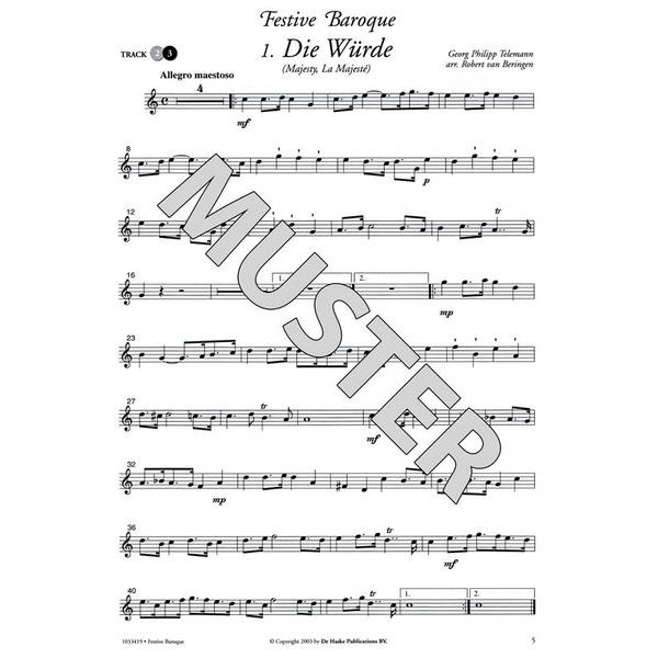 De Haske Festive Baroque Trumpet