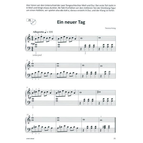 Artist Ahead Musikverlag Melodische Klavierübungen
