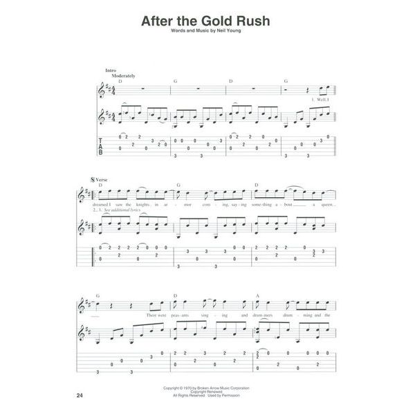 Hal Leonard Fingerpicking Neil Young