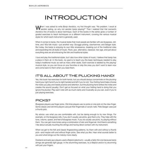 Hal Leonard Banjo Aerobics