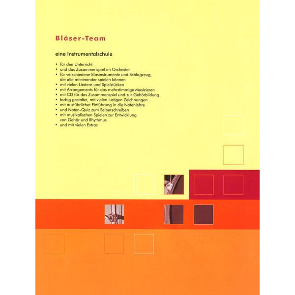 Horst Rapp Verlag Blser-Team 2 Percussion