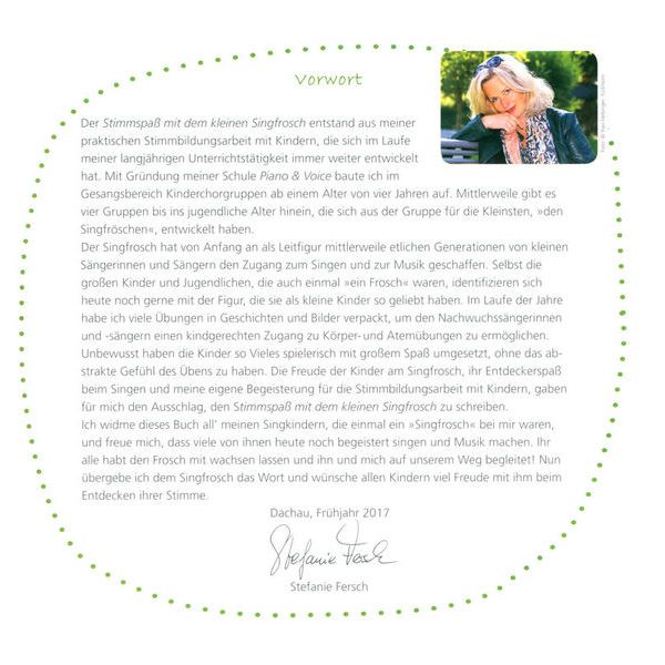 Breitkopf & Hrtel Stimmspa mit dem Singfrosch