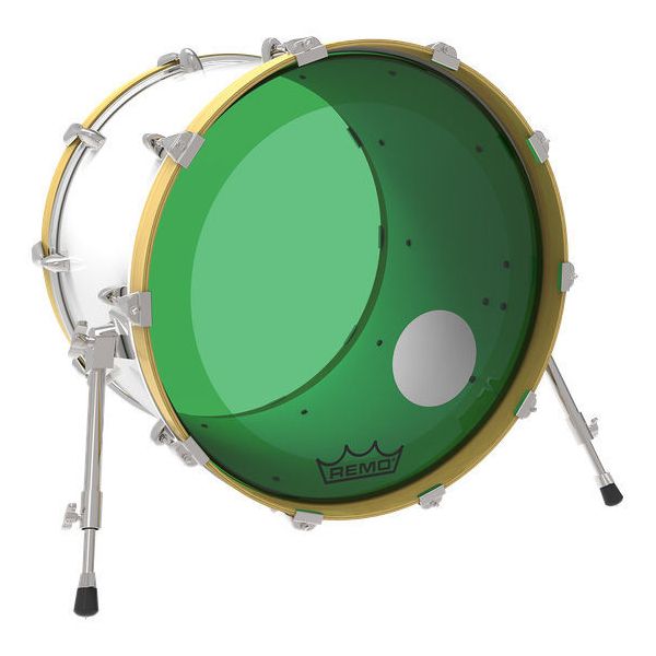 Remo 20" P3 Colortone Reso Green