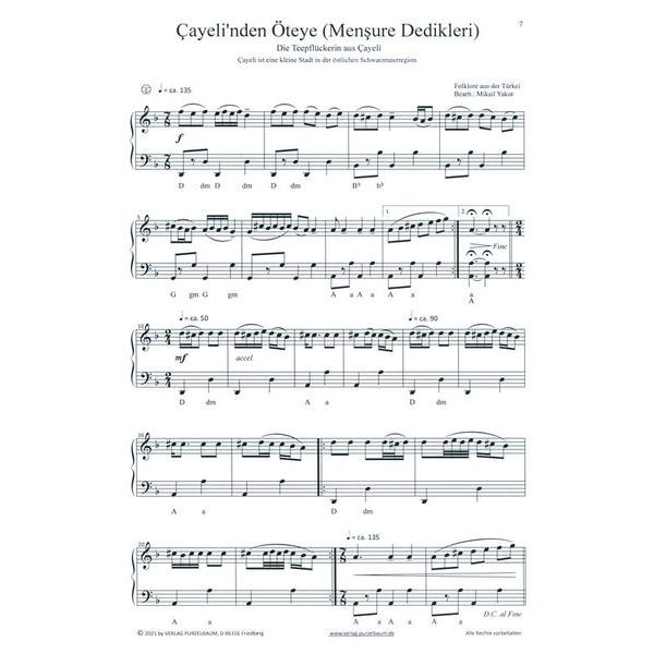 Purzelbaum Verlag Folklore aus der Türkei