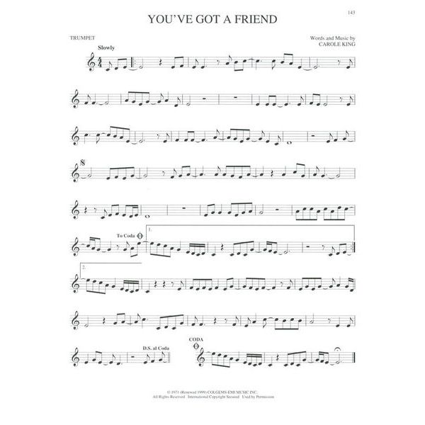 Hal Leonard Big Book Of Trumpet Songs