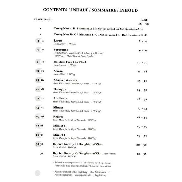 De Haske Play Hndel Trombone/Eup