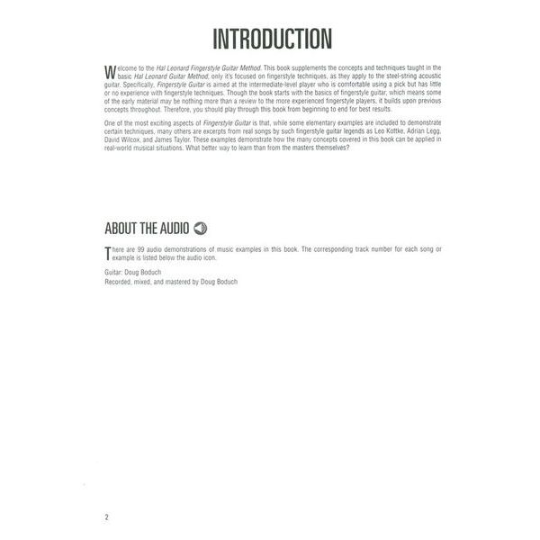 Hal Leonard Fingerstyle Guitar