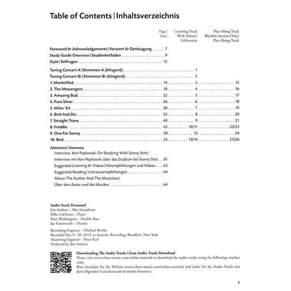 Advance Music Essence of Bebop A-Sax