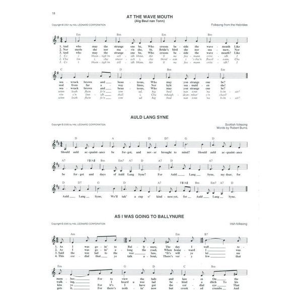 Hal Leonard Celtic Fake Book