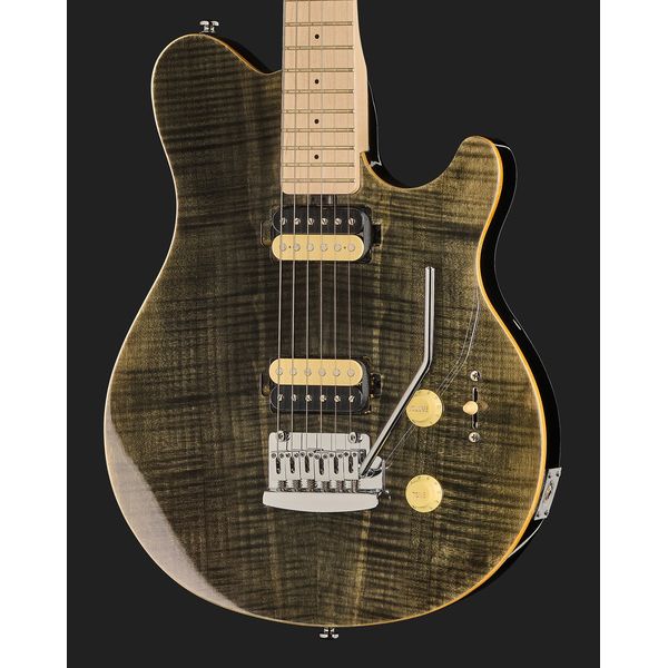 Sterling by Music Man S.U.B. Axis AX3 Trans Black