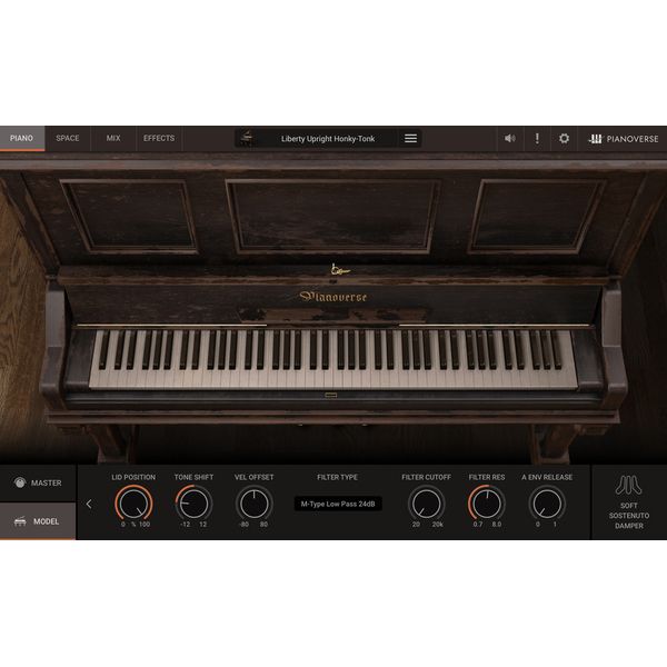 IK Multimedia Pianoverse Liberty Upright