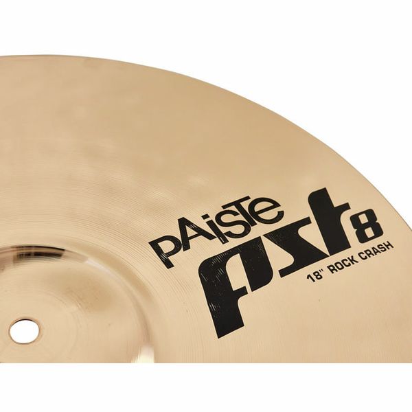 Paiste 18" PST8 Reflector Rock Crash