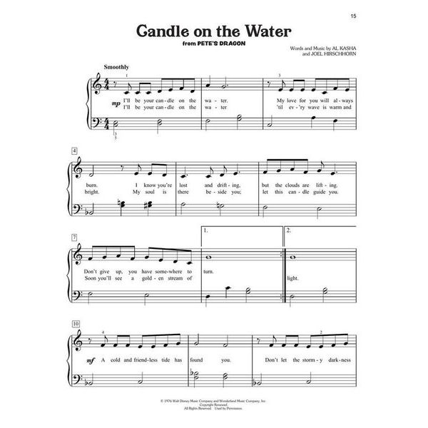 Hal Leonard Disney Songs for Kids Piano