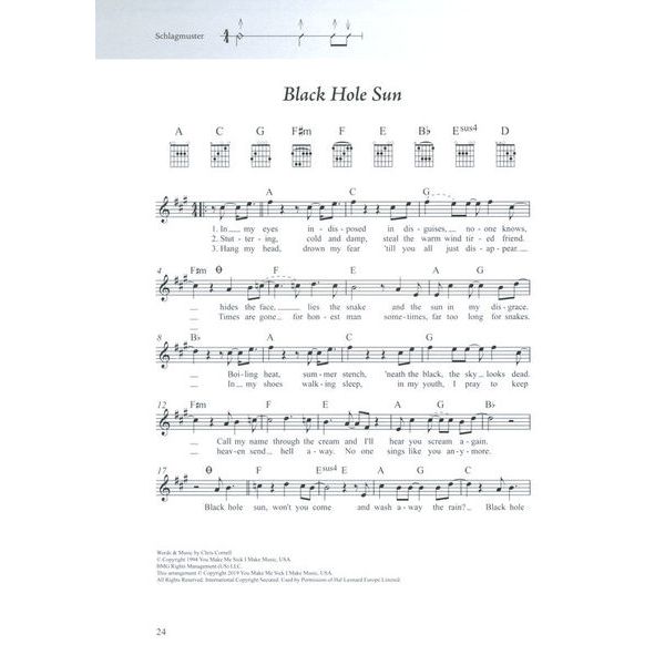 Schott Rock & Pop Fetenbuch Gitarre 1