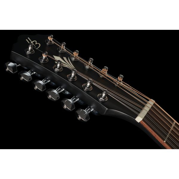 Harley Benton Custom Line CLD-10SCE-12BKS LH