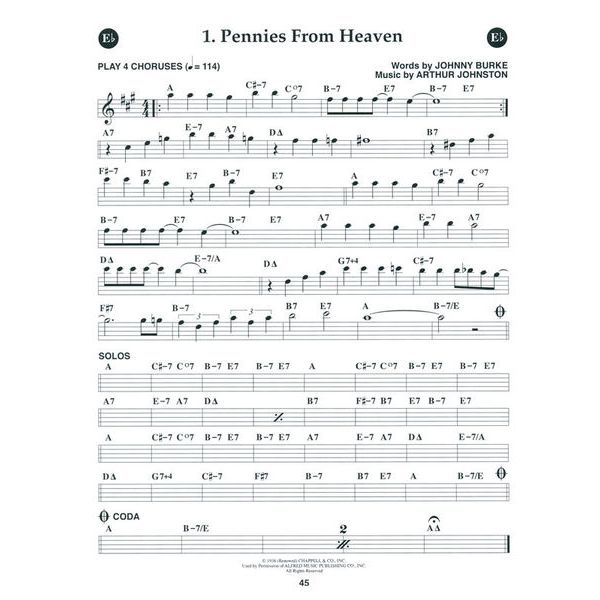 Jamey Aebersold Pennies from Heaven