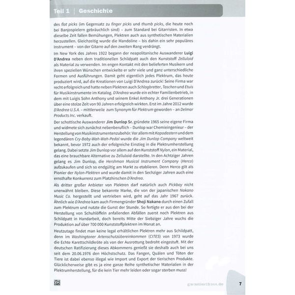 Alfred Music Publishing Plektrum-Bass