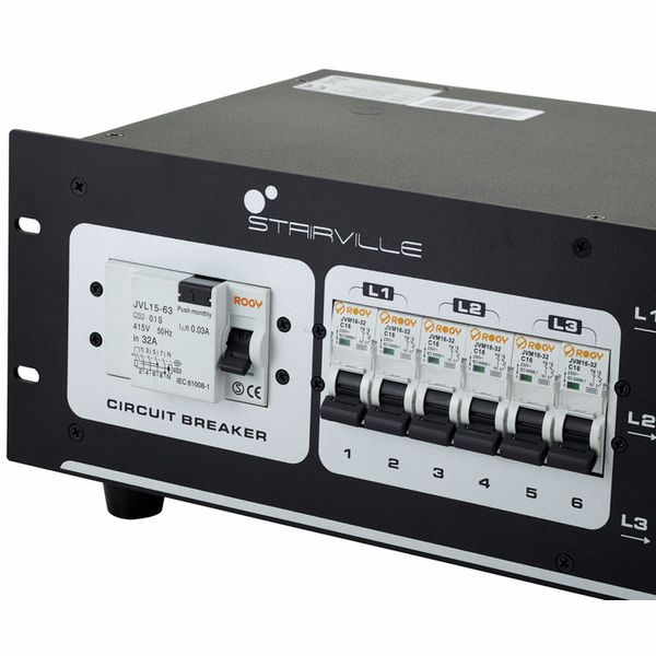 Stairville PD-332 Power Distributor 32A