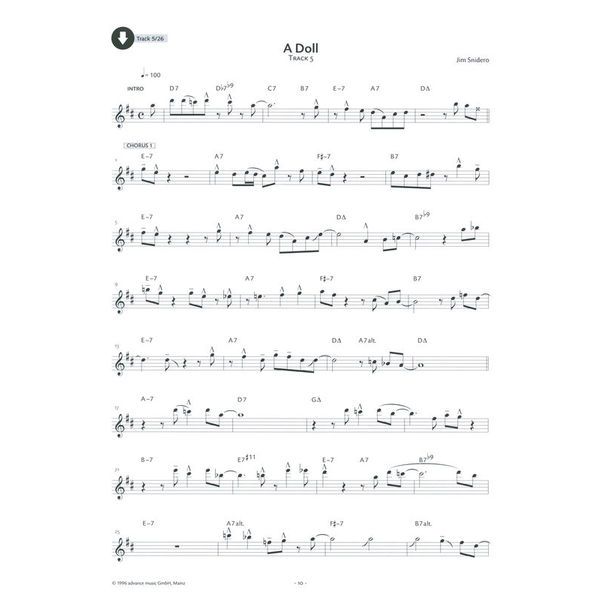 Advance Music Jazz Conception 3 T-Sax