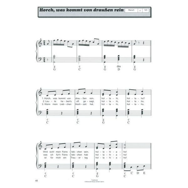 Bosworth Kreuz und Quer Akkordeon 1