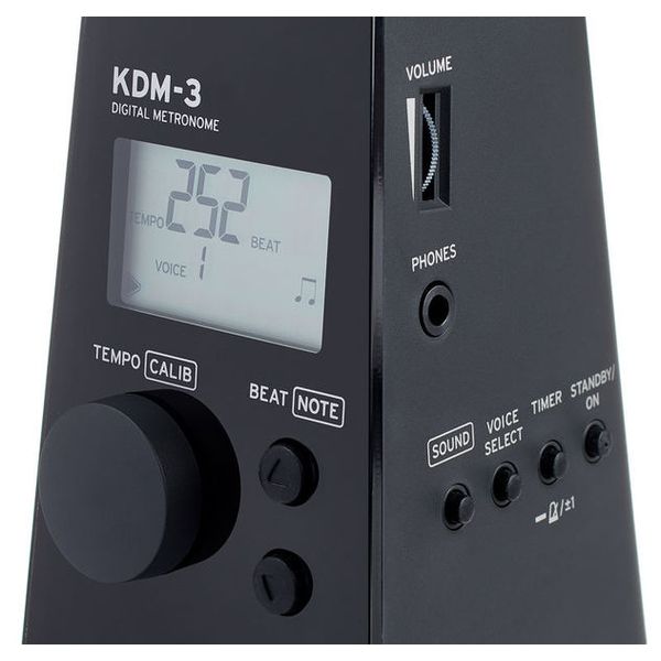 Korg KDM-3 Digital Metronome Black