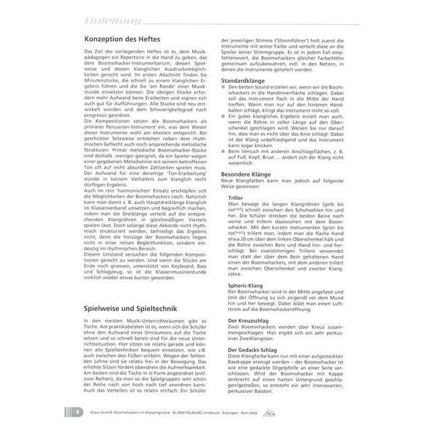 Helbling Verlag Boomwhackers im Klassengroove