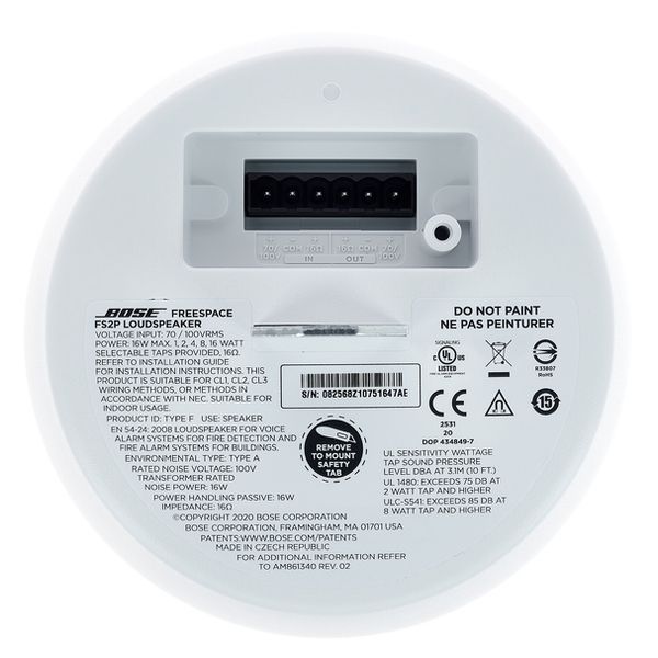 Bose Professional Ceiling Pendant Bundle S white