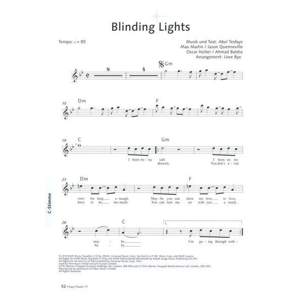 Music Factory Easy Charts Play-Along 11