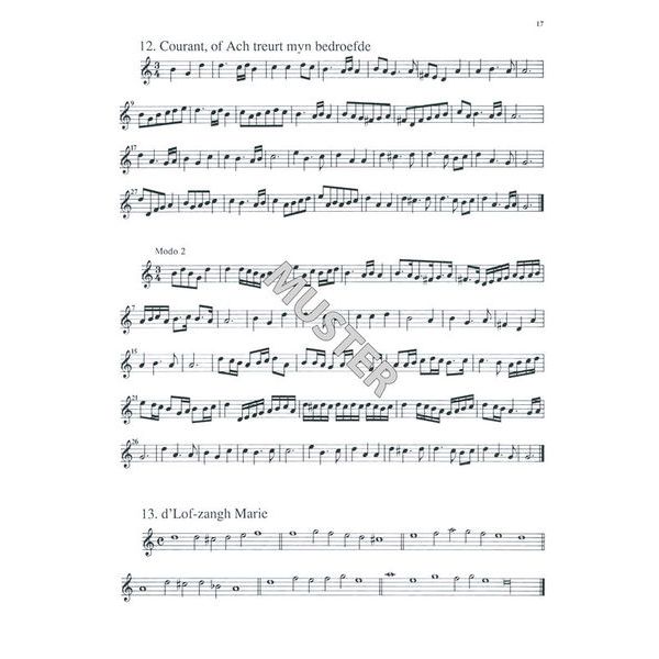 Musikverlag XYZ Van Eyck Der Fluyten Lusthof 1