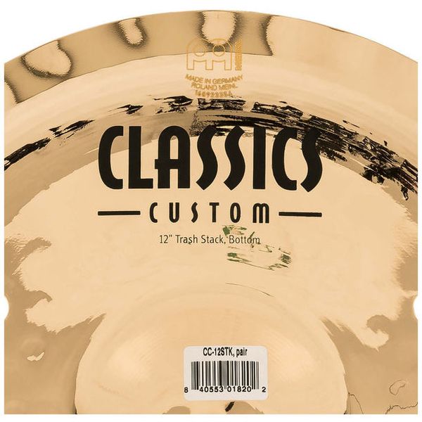 Meinl 12" Classic Custom Trash Stack