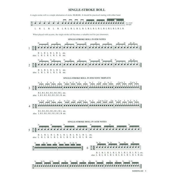 Modern Drummer Publications Rudimental Jazz