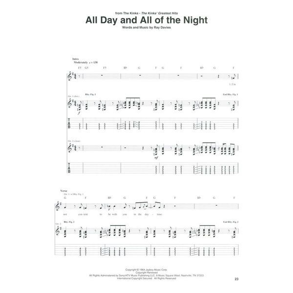 Hal Leonard Guitar 50 Greatest Rock Songs